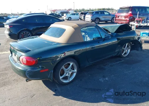 2001 Mazda Mx-5 Miata Ls/Special Edition z USA, uszkodzony, nr VIN JM1NB353710210469
